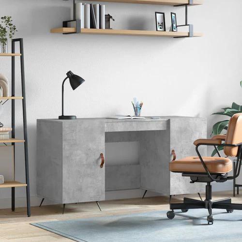 vidaXL vidaXL Desk 140x50x75 cm Engineered Wood with Ample Storage - Uncategorized Desk
