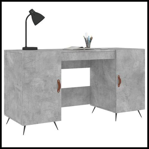 vidaXL vidaXL Desk 140x50x75 cm Engineered Wood with Ample Storage - Uncategorized Desk