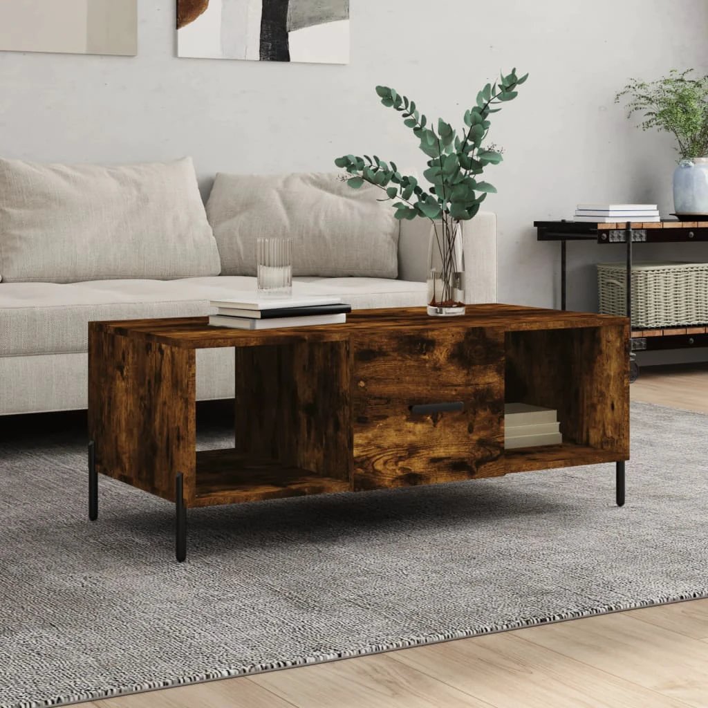 vidaXL vidaXL Coffee Table 102x50x40cm Engineered Wood - Coffee Table