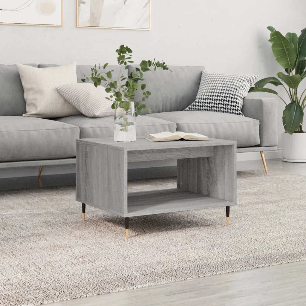 VidaXL Coffee Table 60x50x40 cm Engineered Wood Living Room by vidaXL