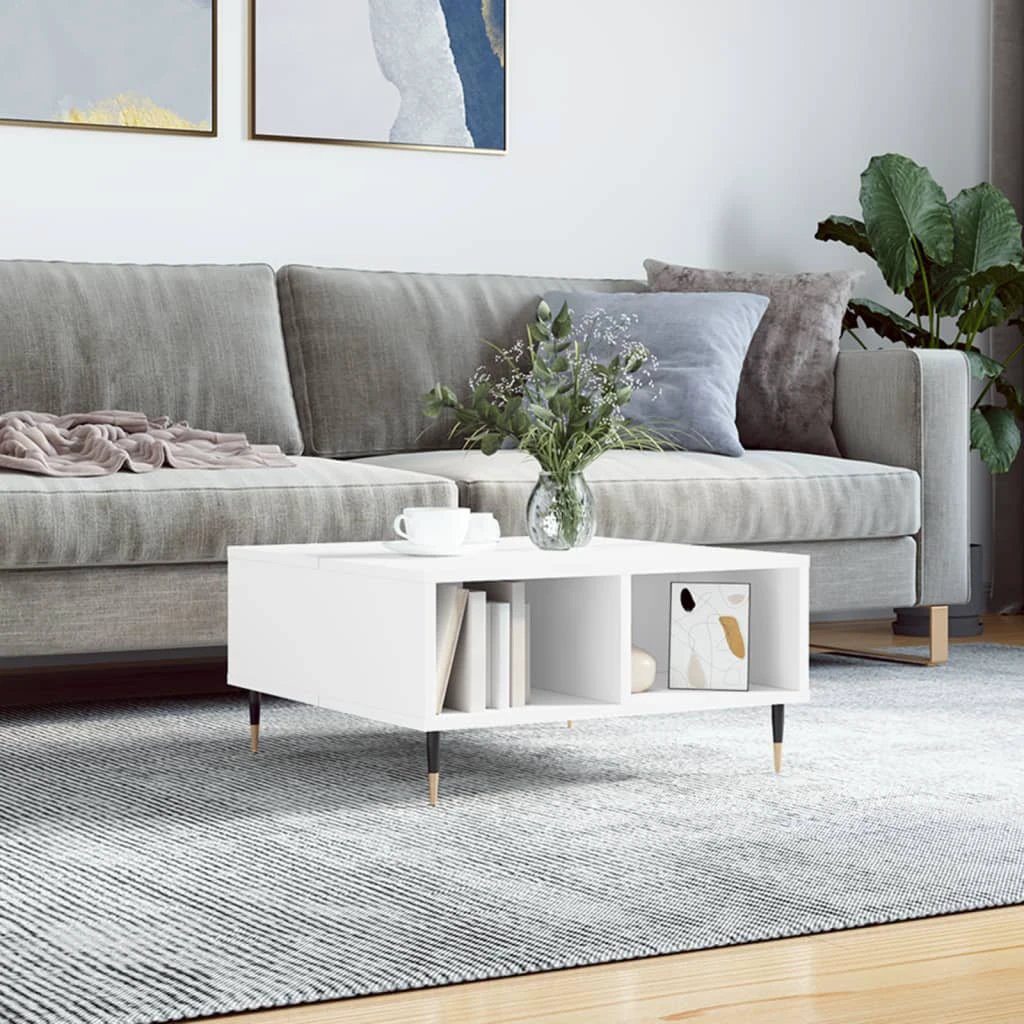 vidaXL VidaXL Coffee Table 60x60x30 cm Engineered Wood Living Room - Coffee Table