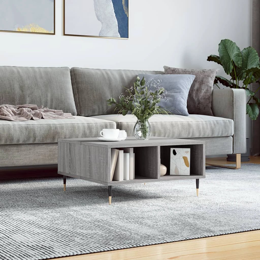 vidaXL VidaXL Coffee Table 60x60x30 cm Engineered Wood Living Room - Coffee Table