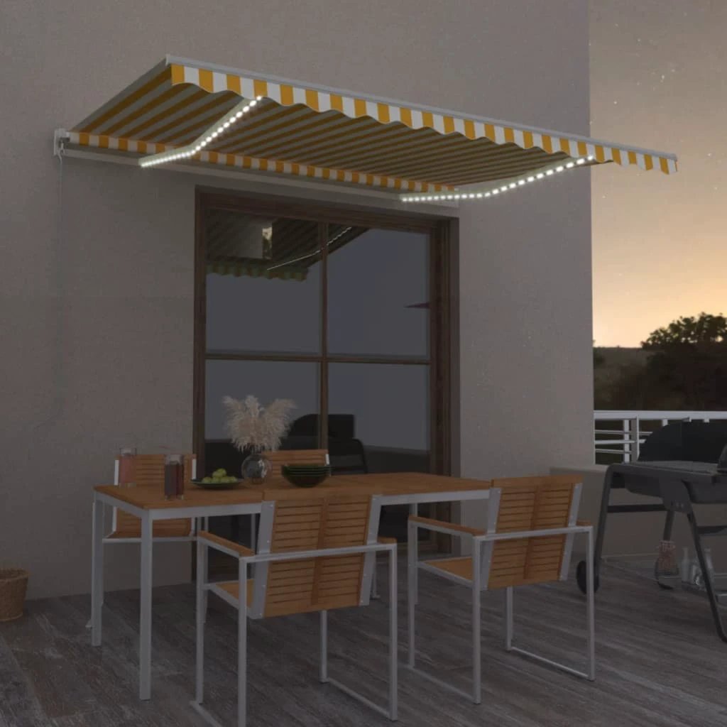 vidaXL vidaXL Awning 300x250 cm LED Patio - Cover