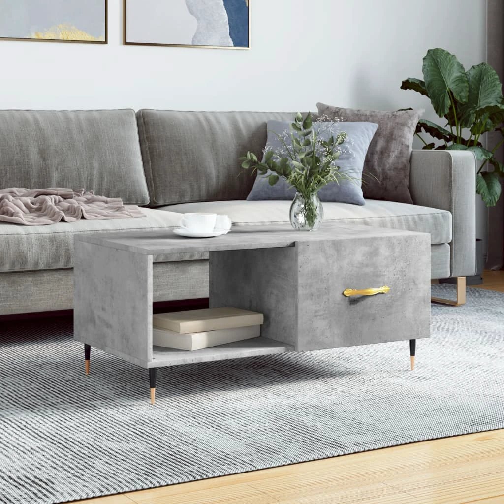 VidaXL Coffee Table 90x50x40 cm Engineered Wood Living Room by vidaXL
