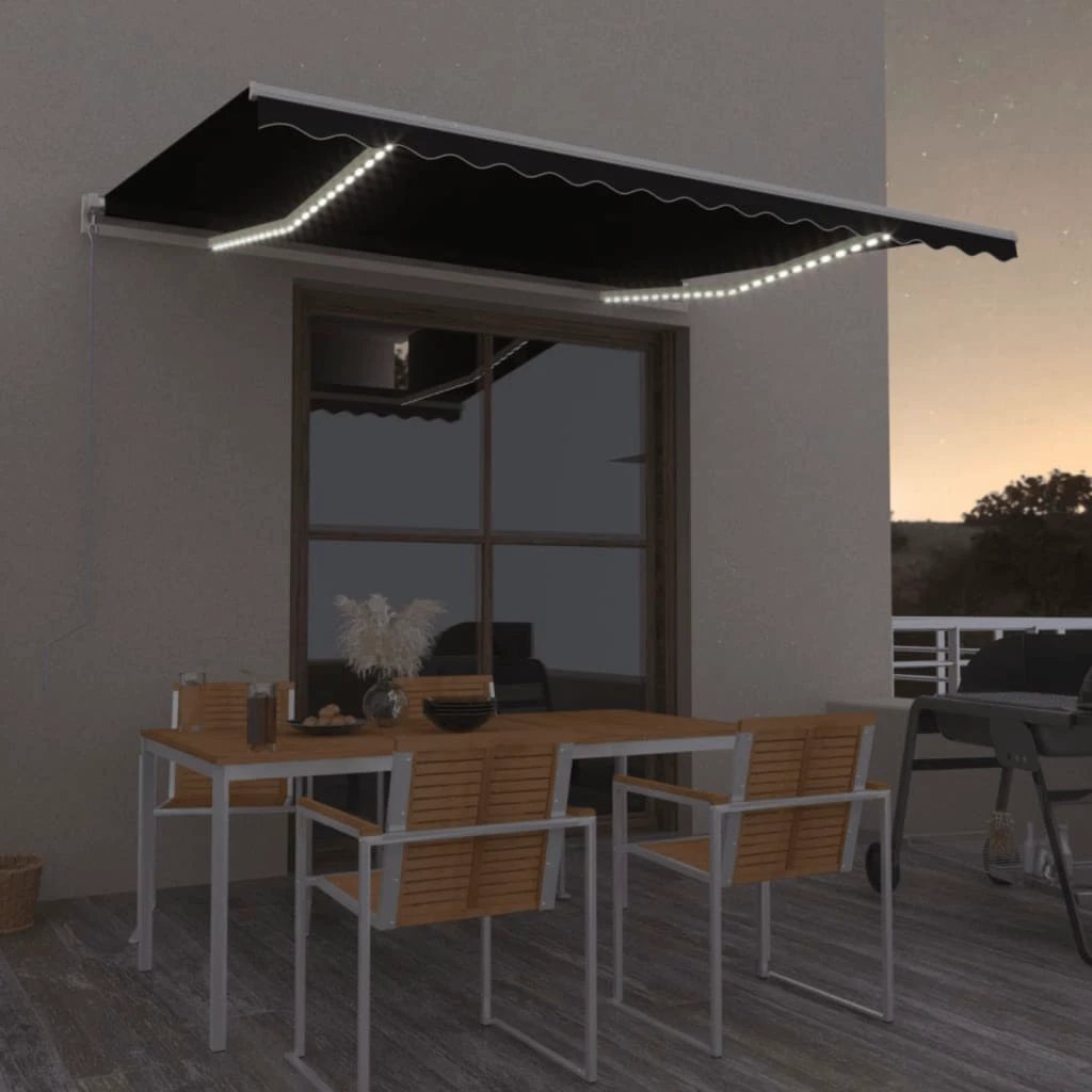 vidaXL vidaXL Awning 300x250 cm LED Patio - Cover