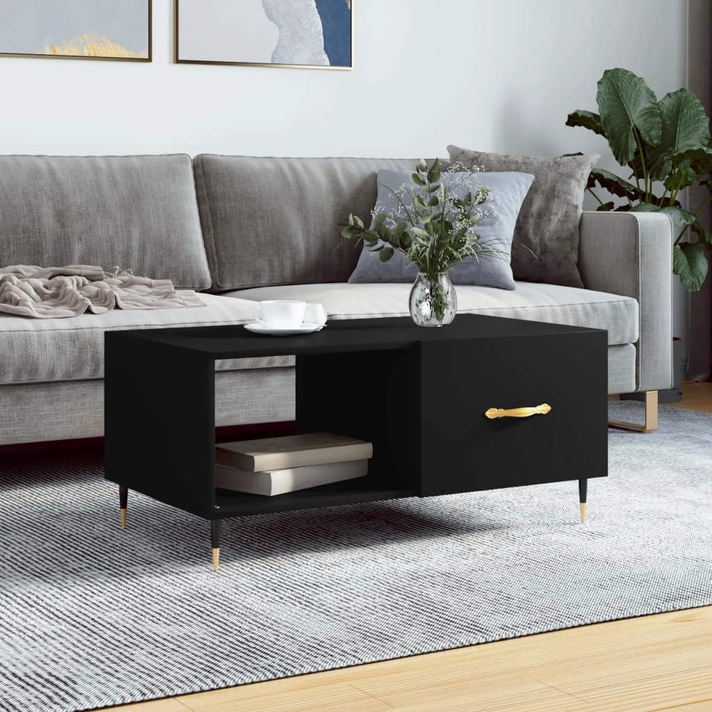 VidaXL Coffee Table 90x50x40 cm Engineered Wood Living Room by vidaXL