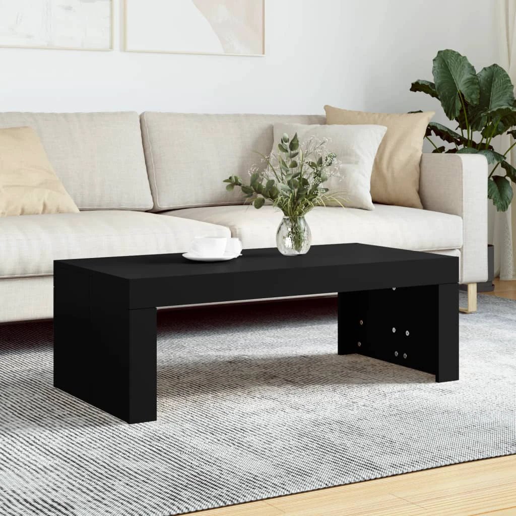 VidaXL Coffee Table 102x50x36 Engineered Wood Living Room by vidaXL