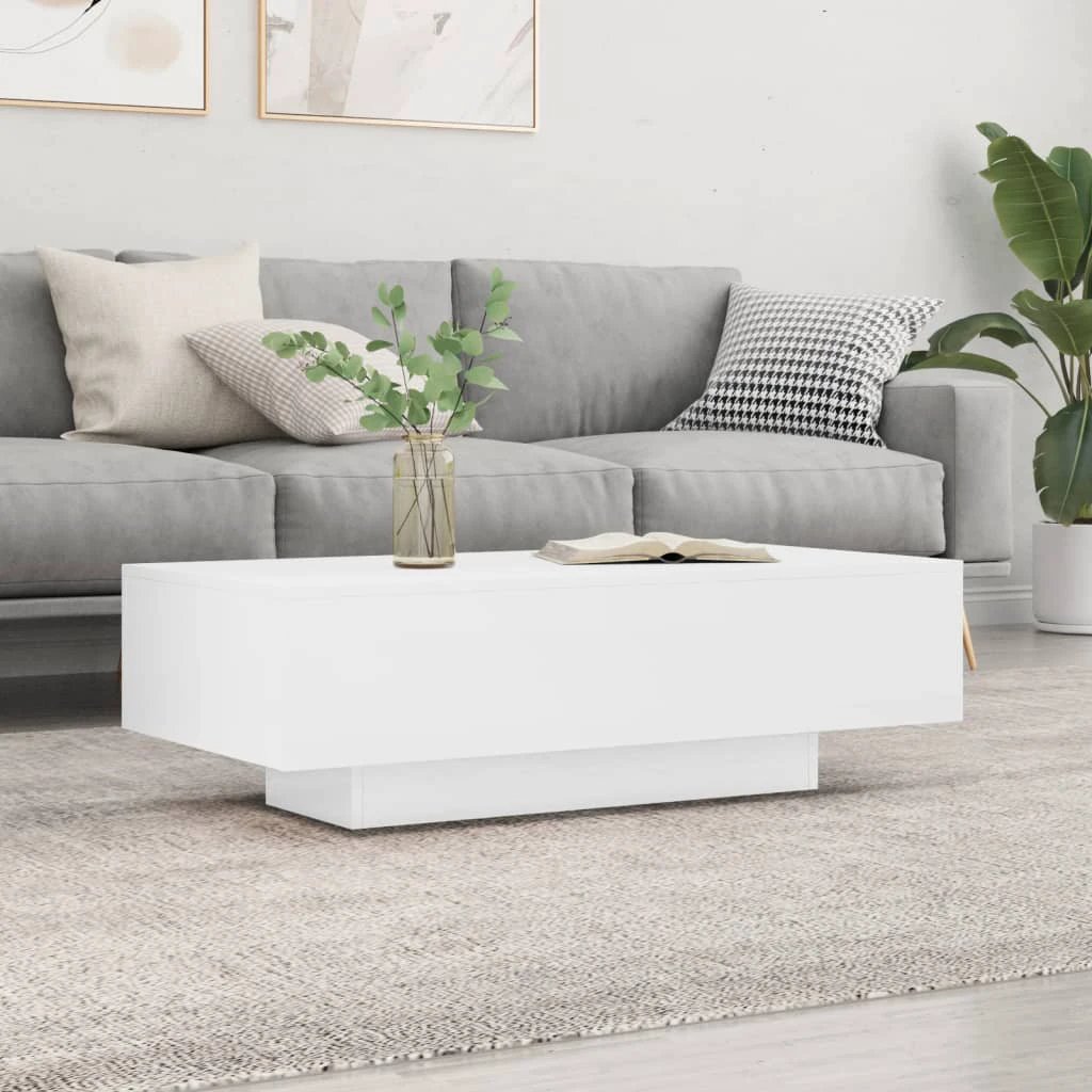 vidaXL vidaXL Coffee Table 100x49.5x31 cm Engineered Wood Moisture Resistant Living Room - Coffee Table