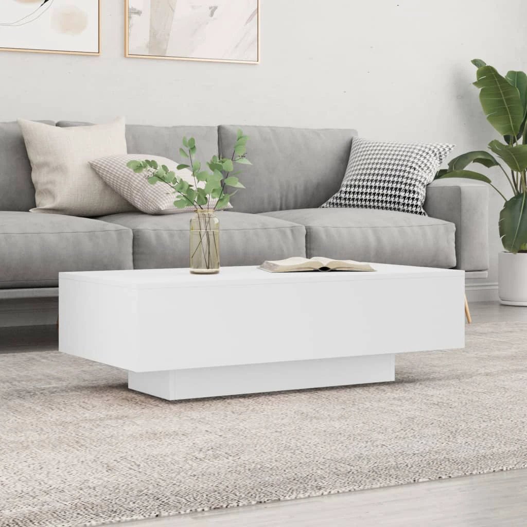 vidaXL vidaXL Coffee Table 100x49.5x31 cm Engineered Wood Moisture Resistant Living Room - Coffee Table