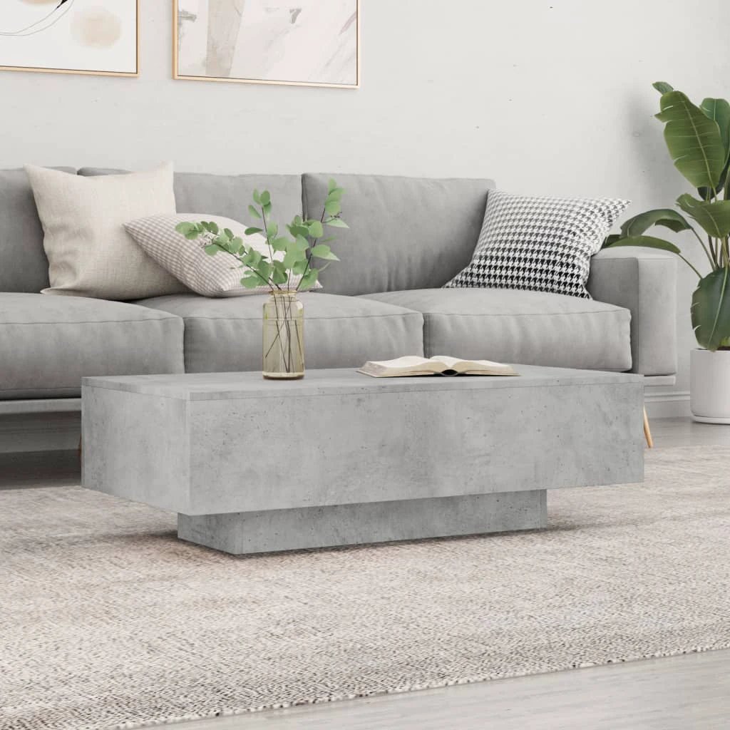 vidaXL vidaXL Coffee Table 100x49.5x31 cm Engineered Wood Moisture Resistant Living Room - Coffee Table