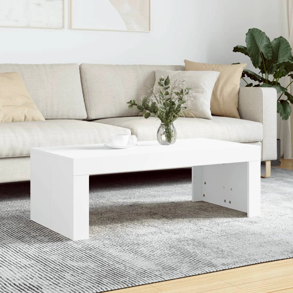 VidaXL Coffee Table 102x50x36 Engineered Wood Living Room by vidaXL