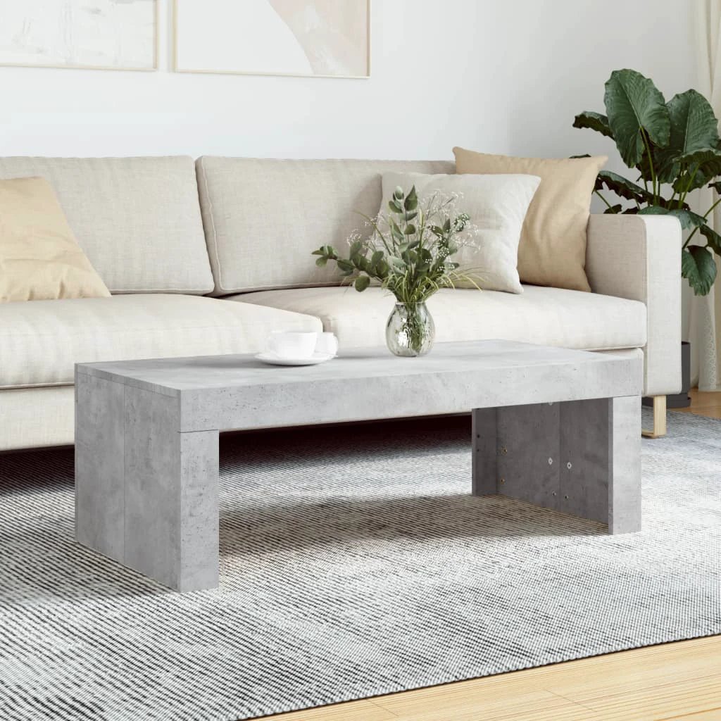 VidaXL Coffee Table 102x50x36 Engineered Wood Living Room by vidaXL