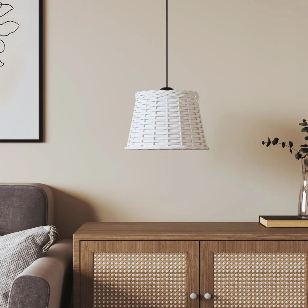 vidaXL VidaXL Ceiling Lamp Shade Ø15x12cm Woven Home - Ceiling Lights