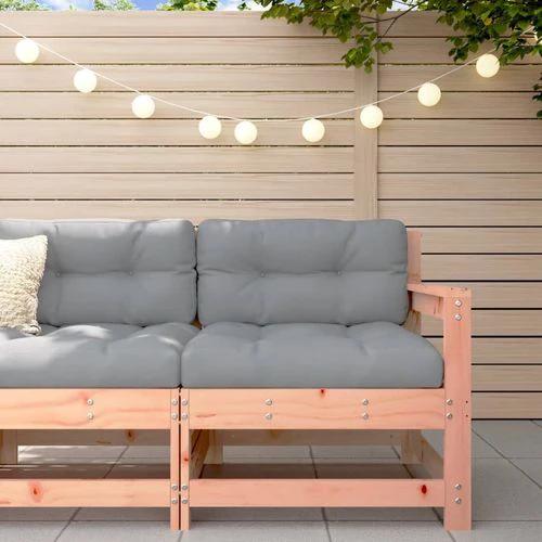 vidaXL vidaXL Corner Sofa with Cushions 2-Seater Solid Pine Wood for Outdoor Relaxation and Comfort - Garden Sofa Sets