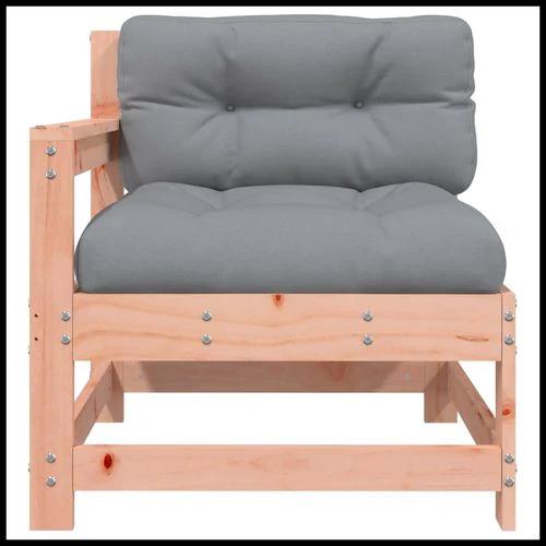vidaXL vidaXL Corner Sofa with Cushions 2-Seater Solid Pine Wood for Outdoor Relaxation and Comfort - Garden Sofa Sets