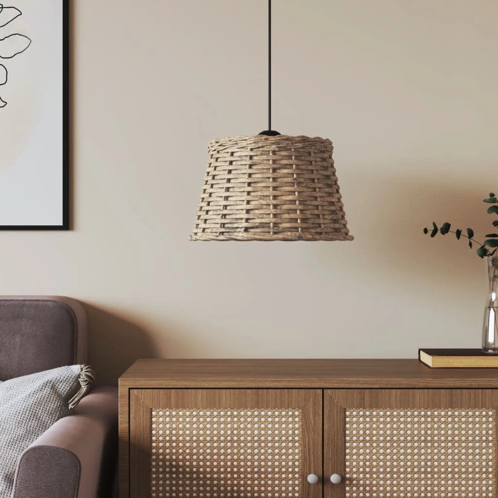 vidaXL VidaXL Ceiling Lamp Shade Ø15x12cm Woven Home - Ceiling Lights