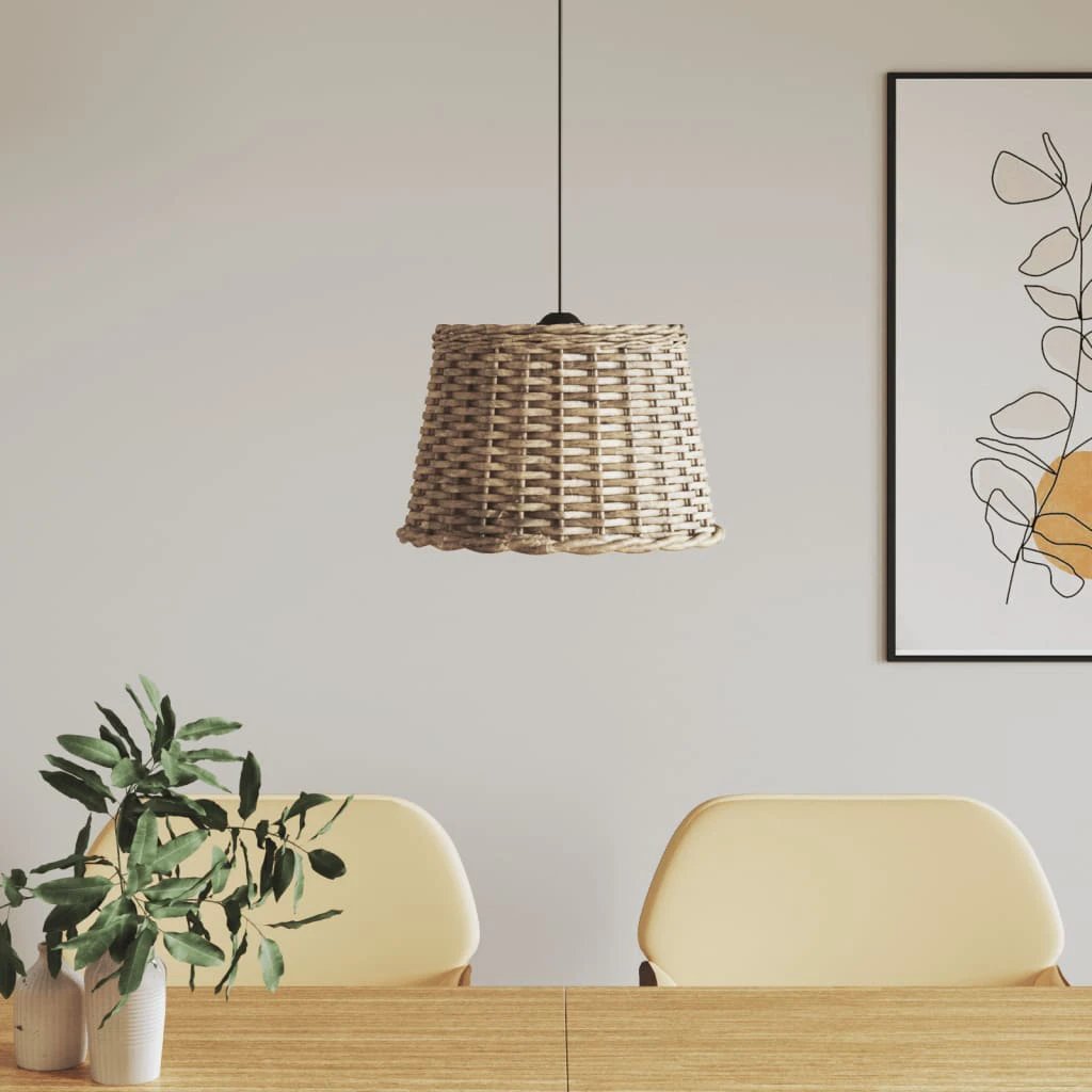vidaXL VidaXL Ceiling Lamp Shade Ø15x12cm Woven Home - Ceiling Lights