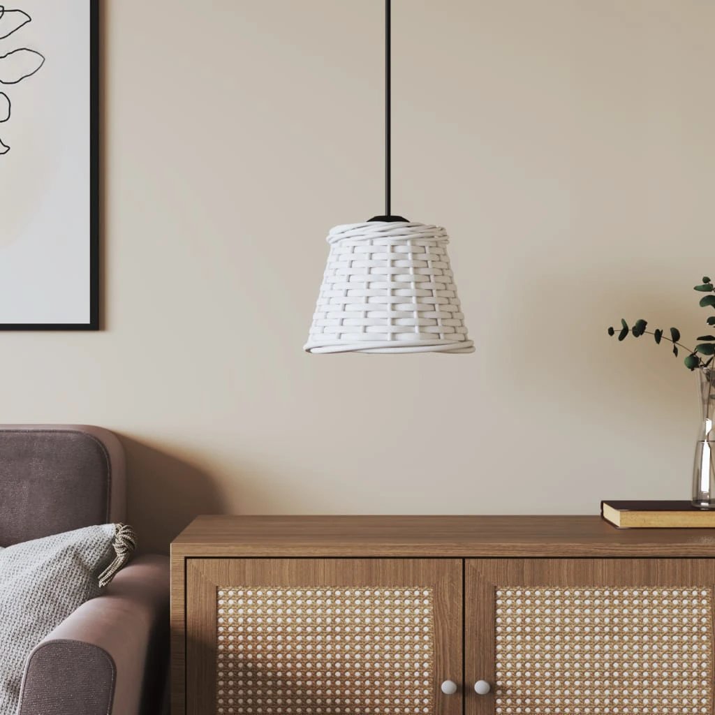 vidaXL VidaXL Ceiling Lamp Shade Ø15x12cm Woven Home - Ceiling Lights