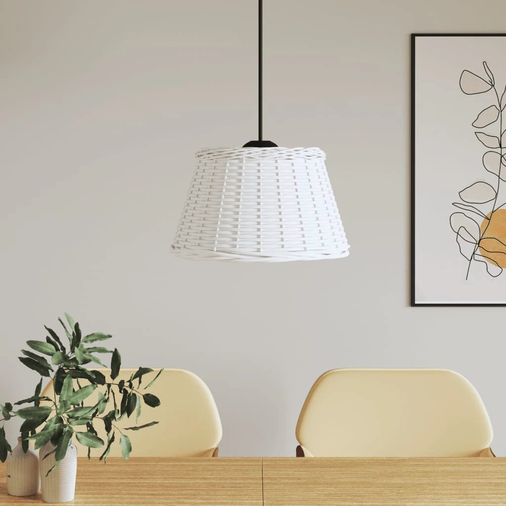 vidaXL VidaXL Ceiling Lamp Shade Ø15x12cm Woven Home - Ceiling Lights