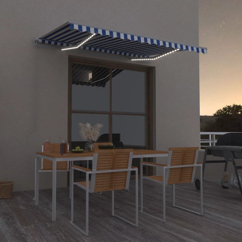 vidaXL vidaXL Awning 300x250 cm LED Patio - Cover