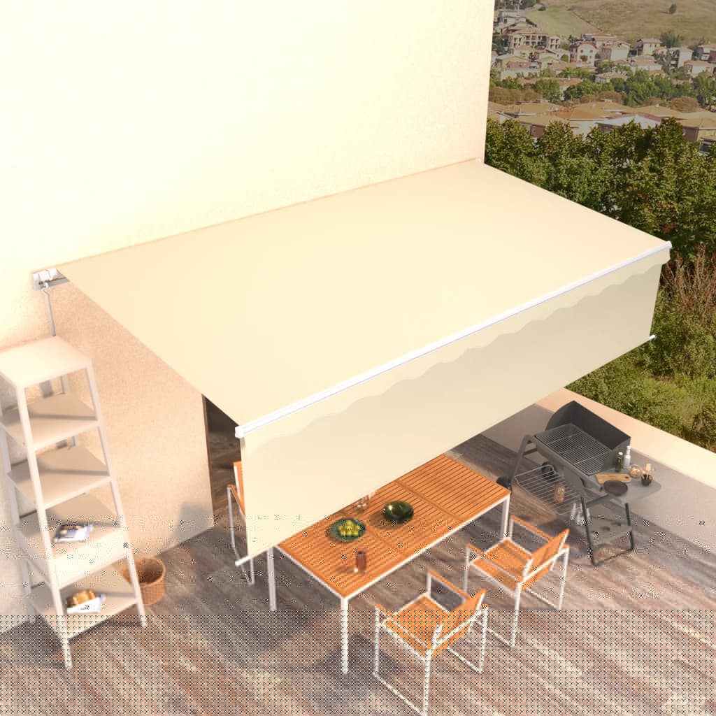 vidaXL VidaXL Awning 3x2.5m Blue White Outdoor - Cover