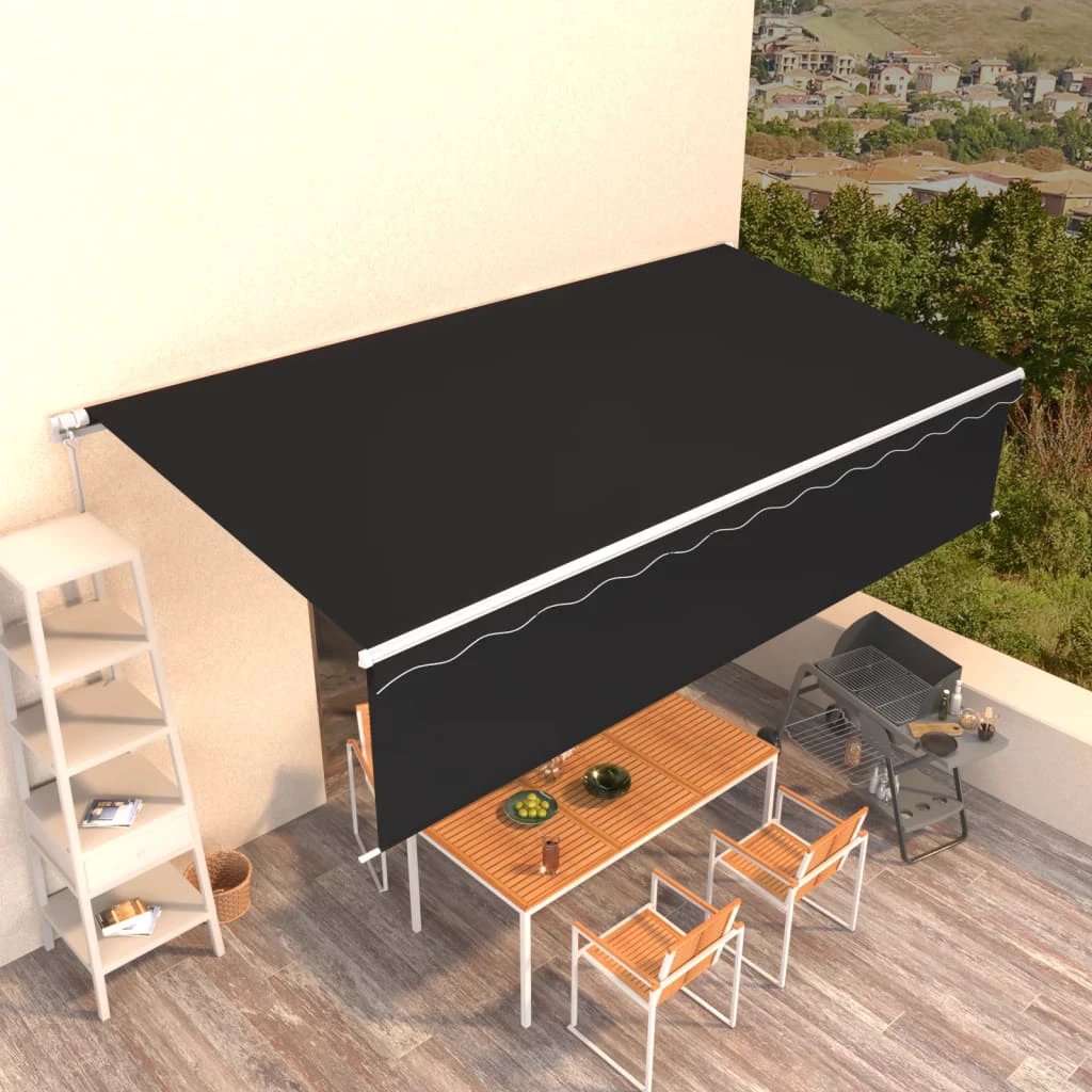 vidaXL VidaXL Awning 3x2.5m Blue White Outdoor - Cover