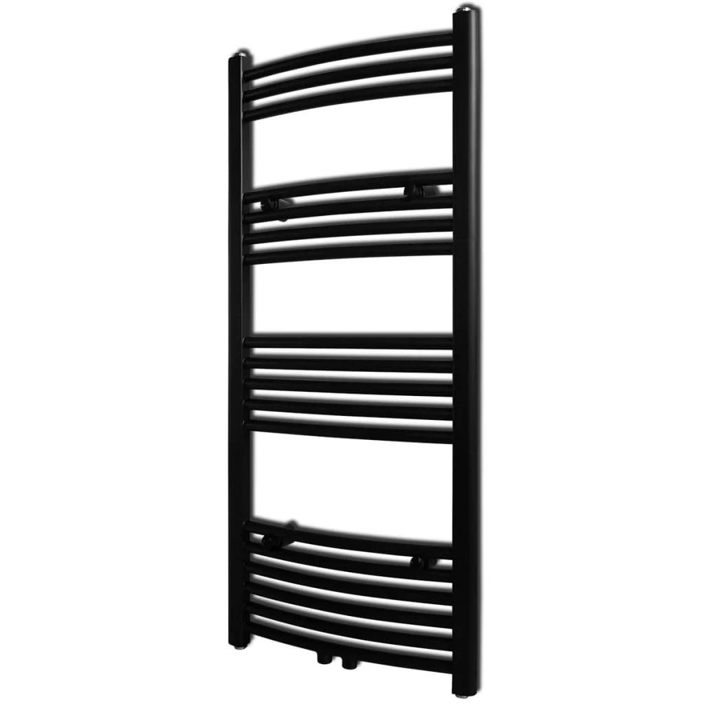 vidaXL Quality Grey Towel Rail Radiator 480x480mm Dual Purpose Hydronic Heating For Bathroom - Radiator