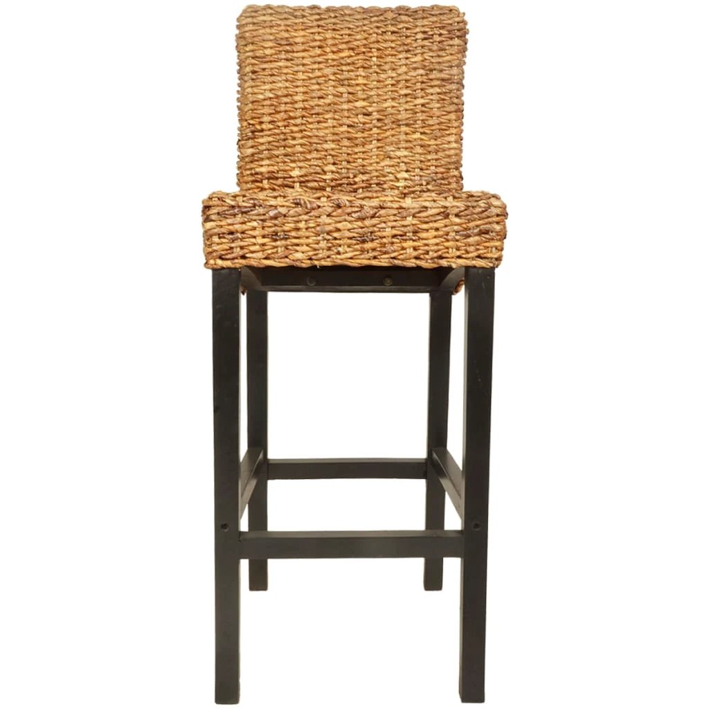 vidaXL Bar Stools 2 pcs Abaca by vidaXL