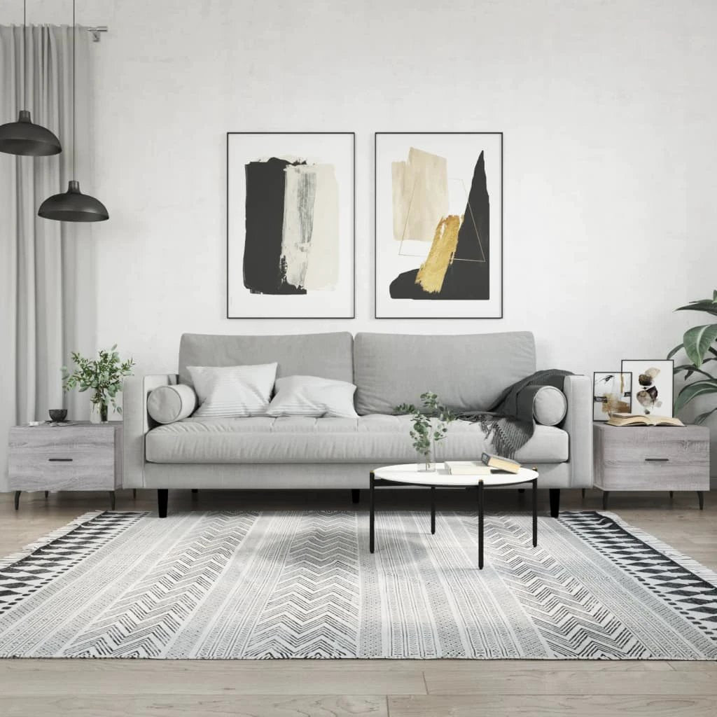 VidaXL Coffee Table 50x50x40 cm Engineered Wood Living Room by vidaXL