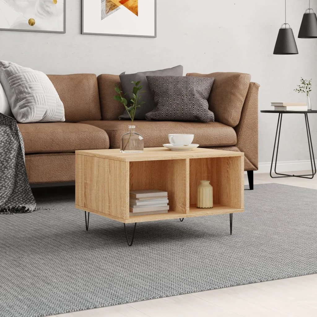 VidaXL Coffee Table 60x50x36.5 cm Engineered Wood Living by vidaXL