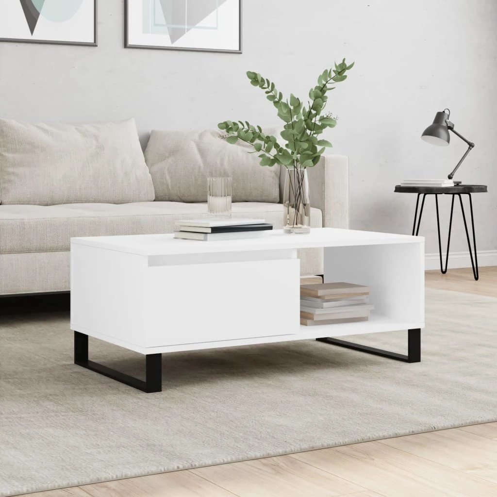 vidaXL vidaXL Coffee Table 90x50x36.5 Engineered Wood Living Room - Coffee Table