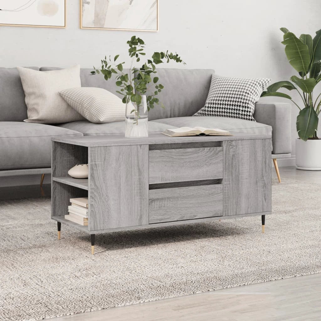 VidaXL Coffee Table 102x44.5x50 cm Durable Living Room by vidaXL