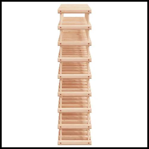 vidaXL Wine Rack for 12 Bottles 36x23x36 cm Solid Pine Wood for Elegant Wine Storage and Display by vidaXL