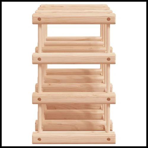 vidaXL Wine Rack for 12 Bottles 36x23x36 cm Solid Pine Wood for Elegant Wine Storage and Display by vidaXL