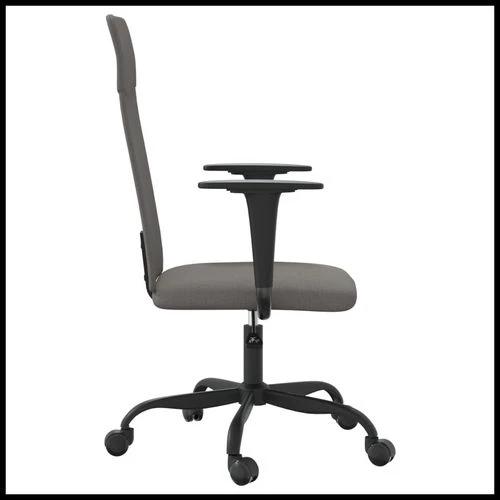 vidaXL vidaXL Office Chair Light Grey Fabric with Adjustable Height for Home Office Professionals - Office Chair