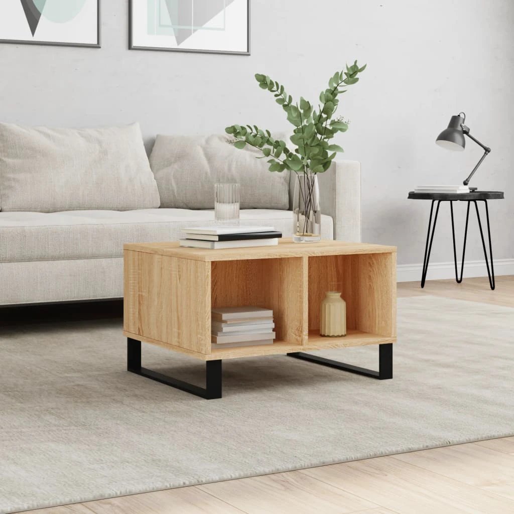 vidaXL VidaXL Coffee Table 60x50x36.5 Engineered Wood Living Room - Coffee Table