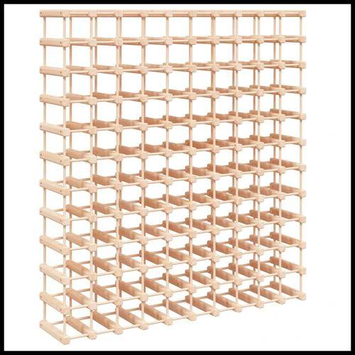 vidaXL vidaXL Wine Rack for 12 Bottles 36x23x36 cm Solid Pine Wood for Elegant Wine Storage and Display -
