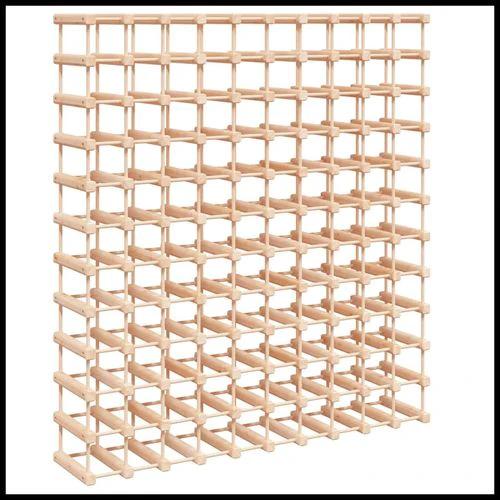vidaXL Wine Rack for 12 Bottles 36x23x36 cm Solid Pine Wood for Elegant Wine Storage and Display by vidaXL