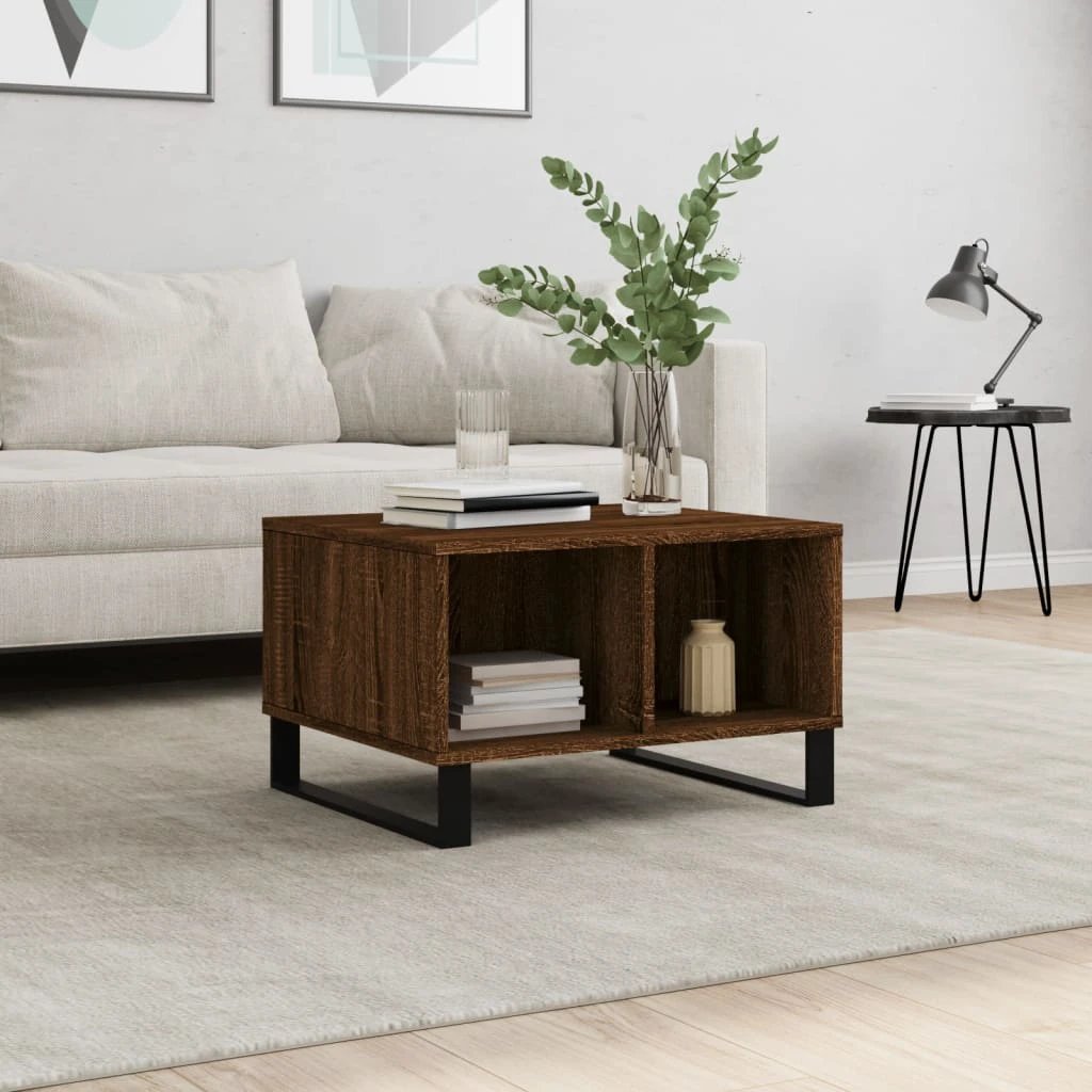 vidaXL VidaXL Coffee Table 60x50x36.5 Engineered Wood Living Room - Coffee Table