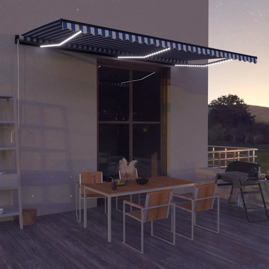 vidaXL vidaXL Awning 300x250 cm LED Patio - Cover