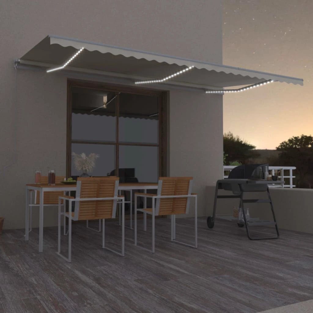 vidaXL vidaXL Awning 300x250 cm LED Patio - Cover