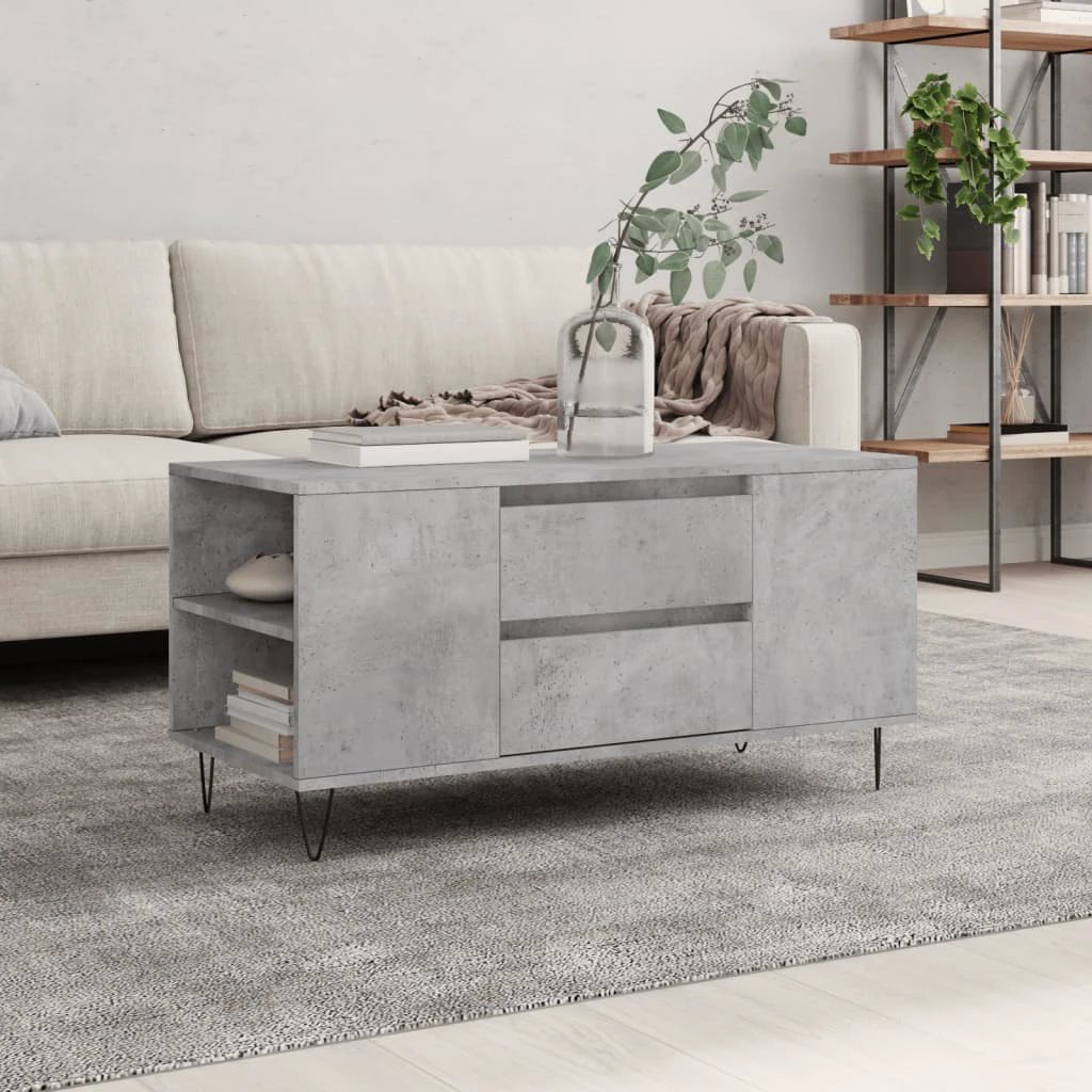 vidaXL VidaXL Coffee Table 102x44.5x50 Engineered Wood Living Room - Coffee Table
