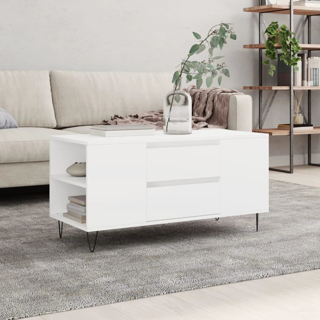vidaXL VidaXL Coffee Table 102x44.5x50 Engineered Wood Living Room - Coffee Table