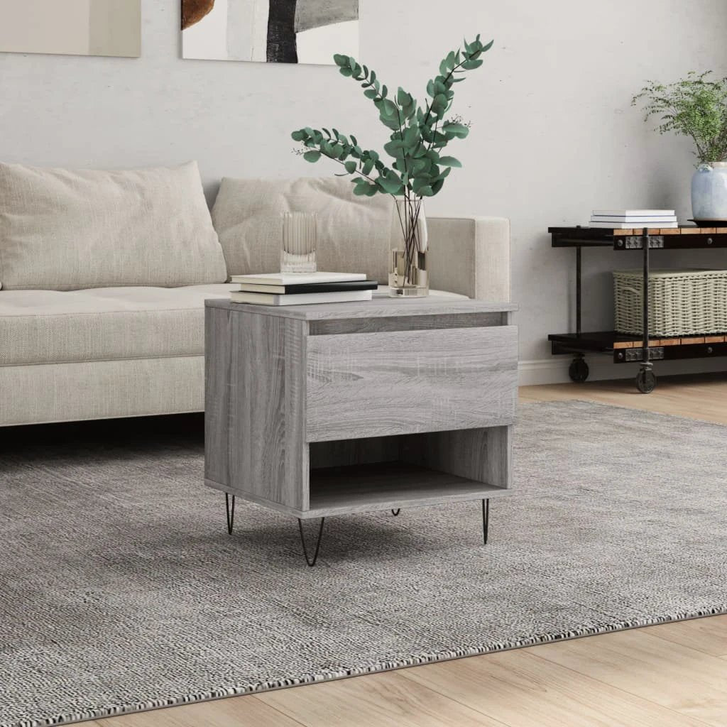 vidaXL VidaXL Coffee Table 50x46x50 cm Engineered Wood Moisture Resistant Finish Living Room - Coffee Table