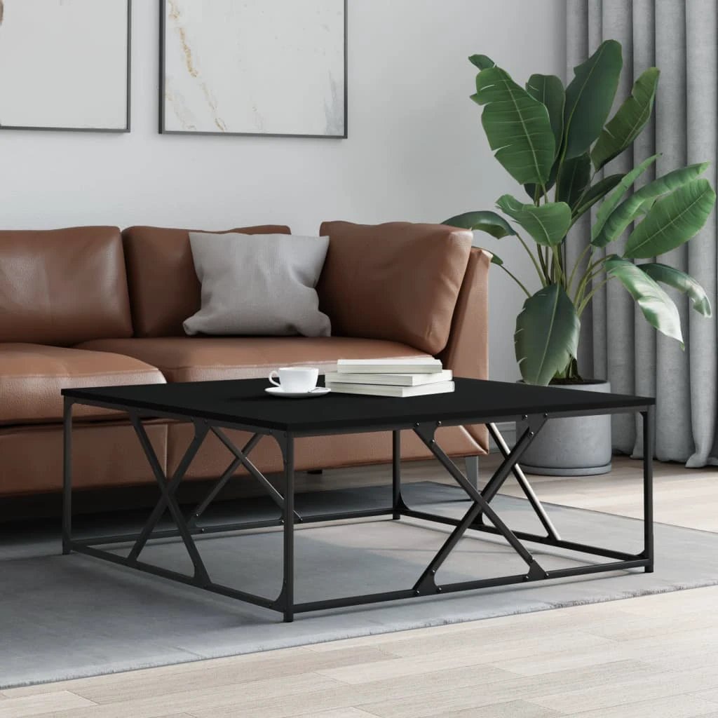 vidaXL VidaXL Coffee Table 100x100x40cm Engineered Wood Living Room - Coffee Table
