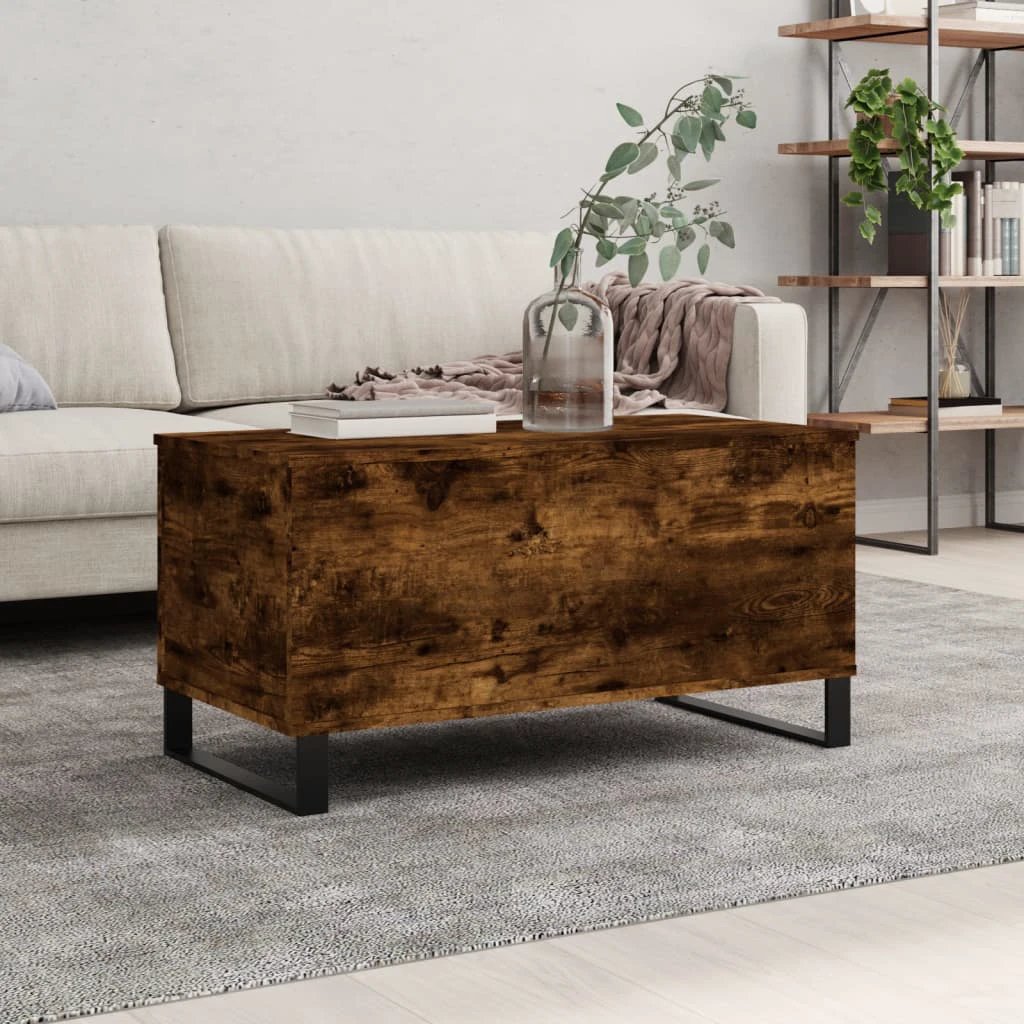 VidaXL Coffee Table White 90x44.5x45 Lift Top Living Room by vidaXL