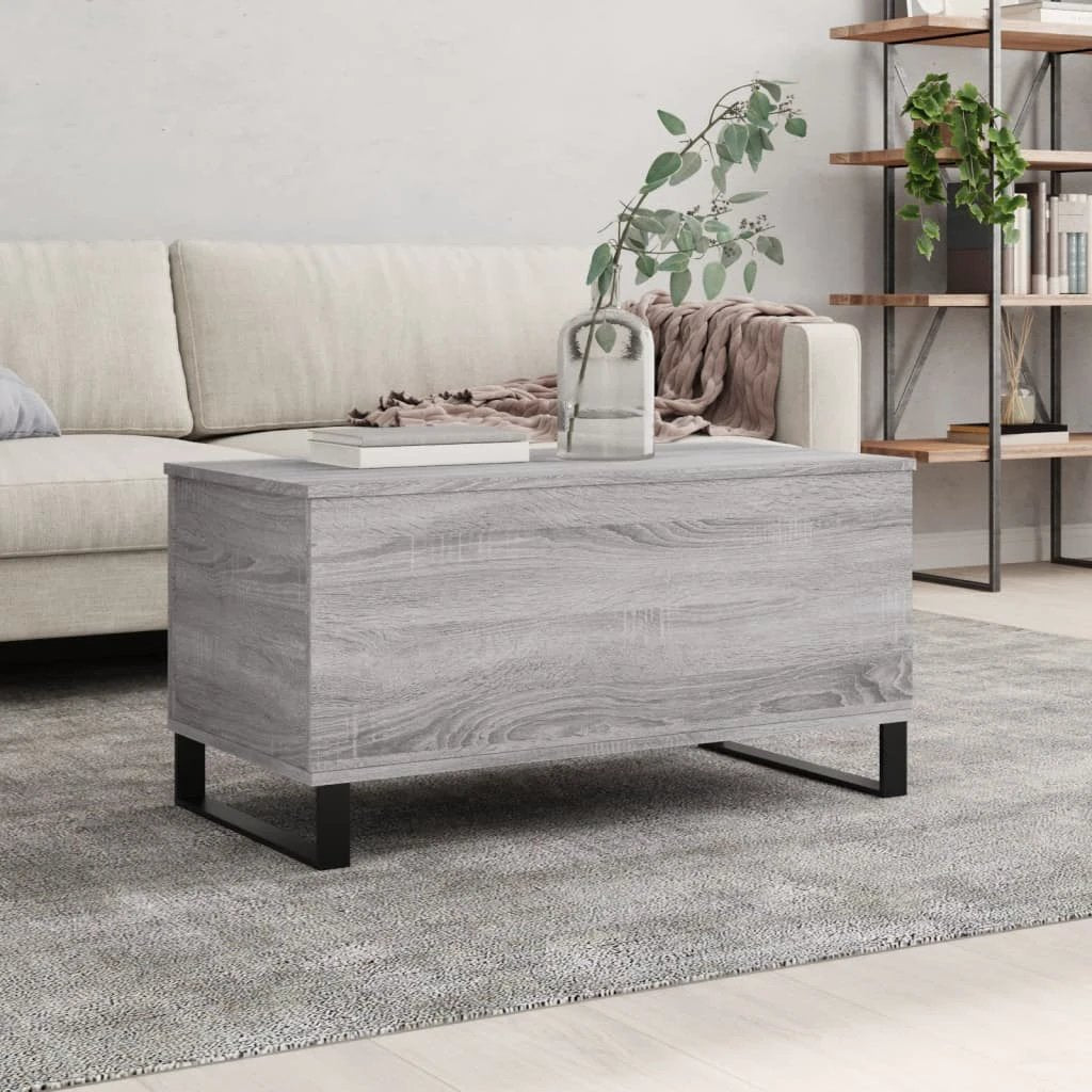 VidaXL Coffee Table White 90x44.5x45 Lift Top Living Room by vidaXL
