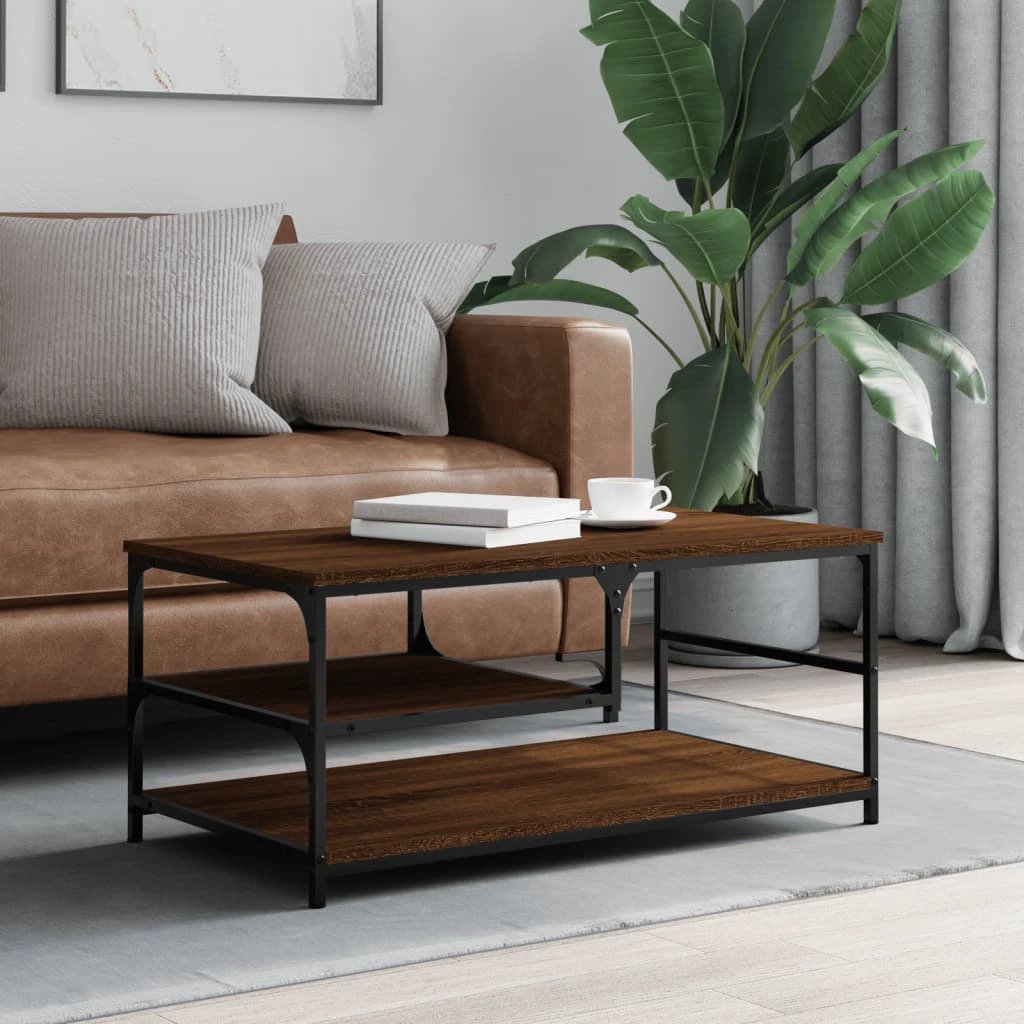 vidaXL VidaXL Coffee Table 90x49x40 cm Engineered Wood Lounge - Coffee Table