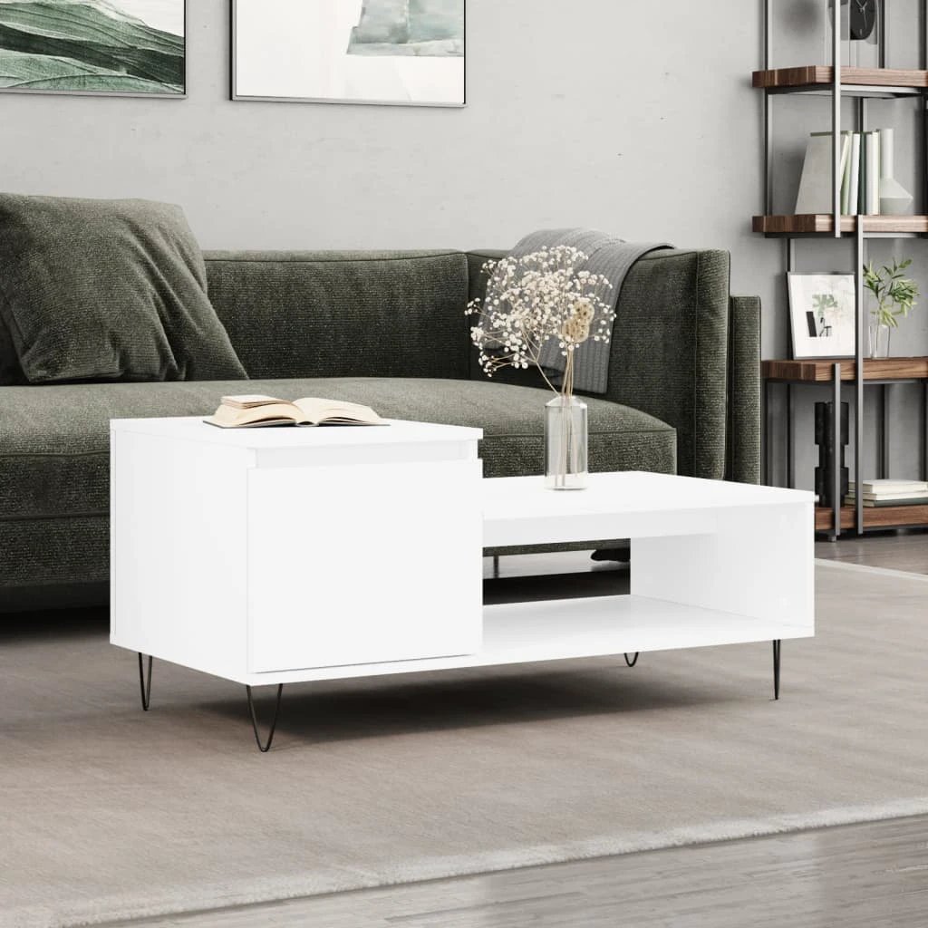 vidaXL vidaXL Coffee Table 100x50x45cm Engineered Wood - Coffee Table