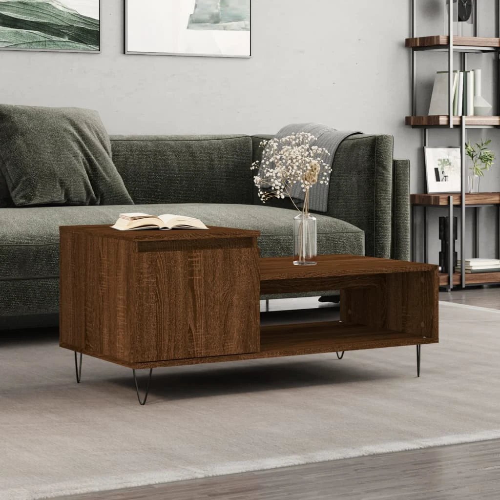 vidaXL vidaXL Coffee Table 100x50x45cm Engineered Wood - Coffee Table